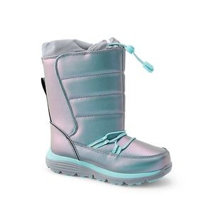 LANDS’ END Kids Snow Flurry Insulated Winter Boots